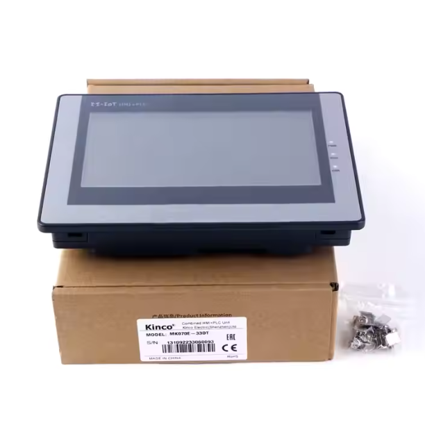 HMI with Integrated PLC Touch Screen